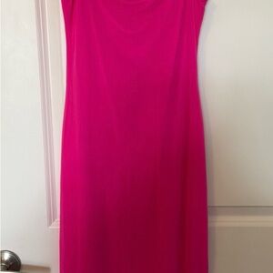 Steve Madden Vibrant Pink Midi Dress